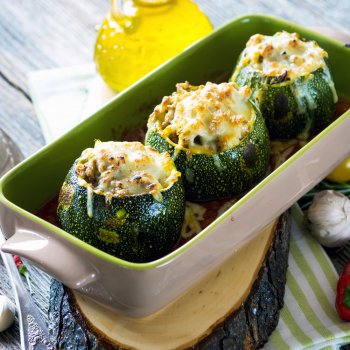 Jeunes courgettes râpées au Corsetin